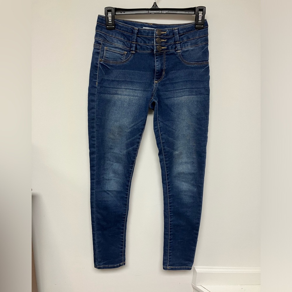 Mudd girls, skinny jeans, medium denim, 14
